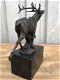Een brons beeld van een hert , hert - 3 - Thumbnail