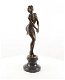 brons beeld , denker vrouw - 6 - Thumbnail