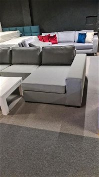 Hoekbank U vorm 400x310x160cm waterbestendig afneembaar showroom voordeel - 3