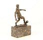 voetbal , brons beeld - 6 - Thumbnail