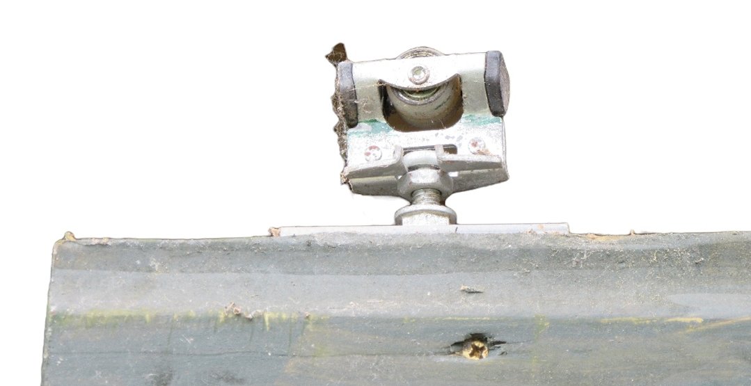 Houten schuifdeur op rolletjes - Afbeelding 2