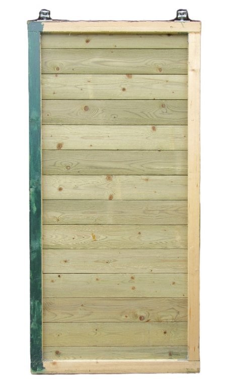 Houten schuifdeur op rolletjes - Afbeelding 4