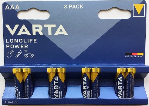 Varta AAA Alkaline longlife batterij 1,5 Volt - 0