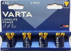 Varta AAA Alkaline longlife batterij 1,5 Volt