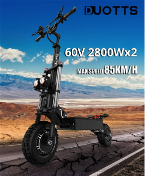 DUOTTS D88 Electric Scooter 2800W*2 Dual Motor 60V 35Ah - 1