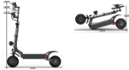 DUOTTS D88 Electric Scooter 2800W*2 Dual Motor 60V 35Ah - 6 - Thumbnail