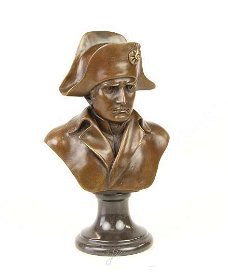 brons beeld  ,  Napoleon, buste
