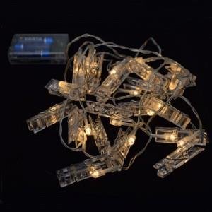 LED lichtslinger voor foto's of kerstkaarten - 0