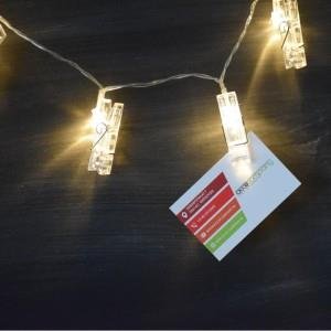LED lichtslinger voor foto's of kerstkaarten - 3