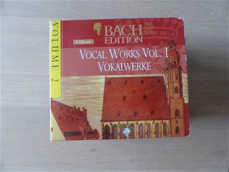 8 CD box Bach edition vocal works vol. 1 - 0