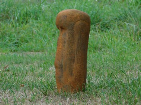 Moai beeld , tuinbeeld - 2