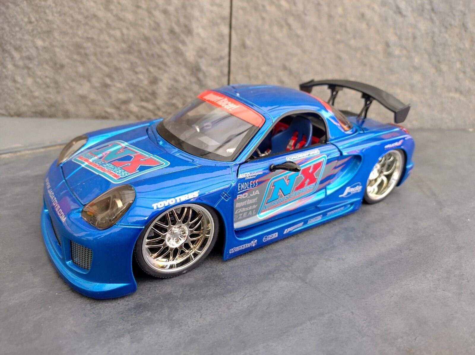 1:18 Jada Toys Toyota MR2 Spyder 1998 tuning RO_JA - Afbeelding 2