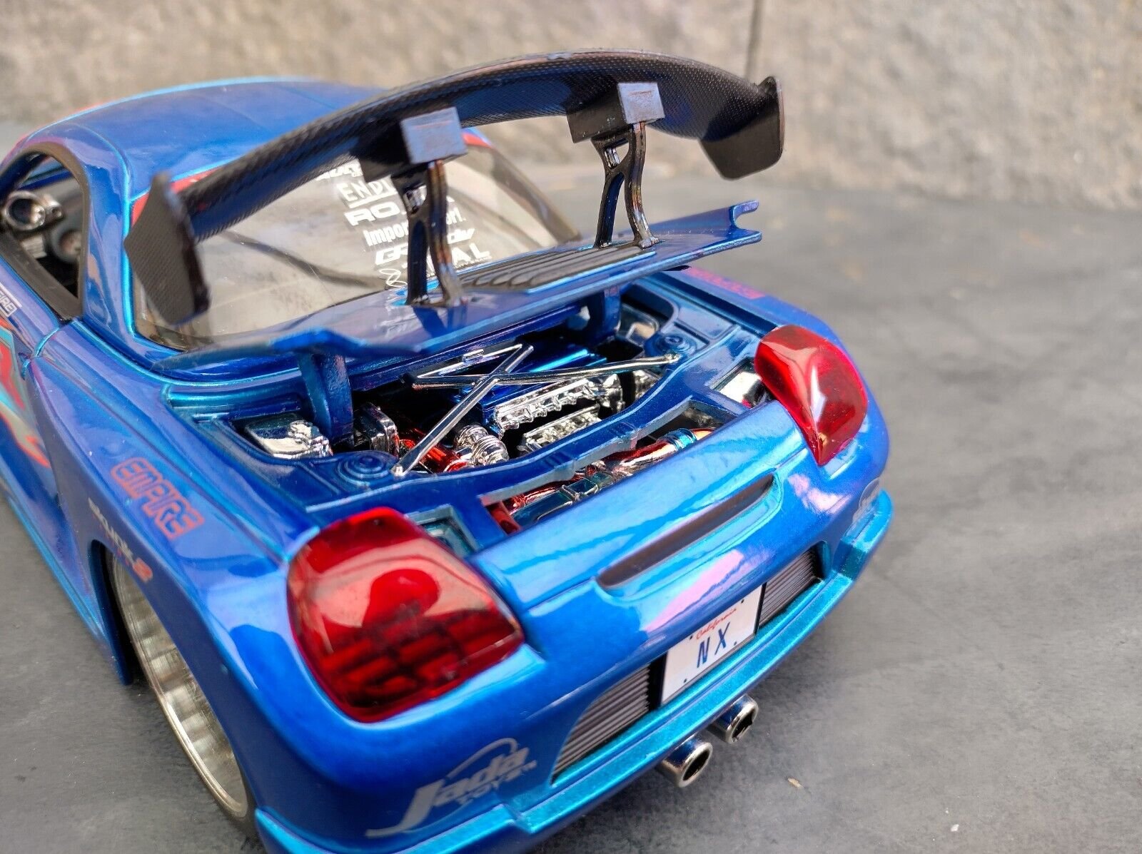 1:18 Jada Toys Toyota MR2 Spyder 1998 tuning RO_JA - Afbeelding 4