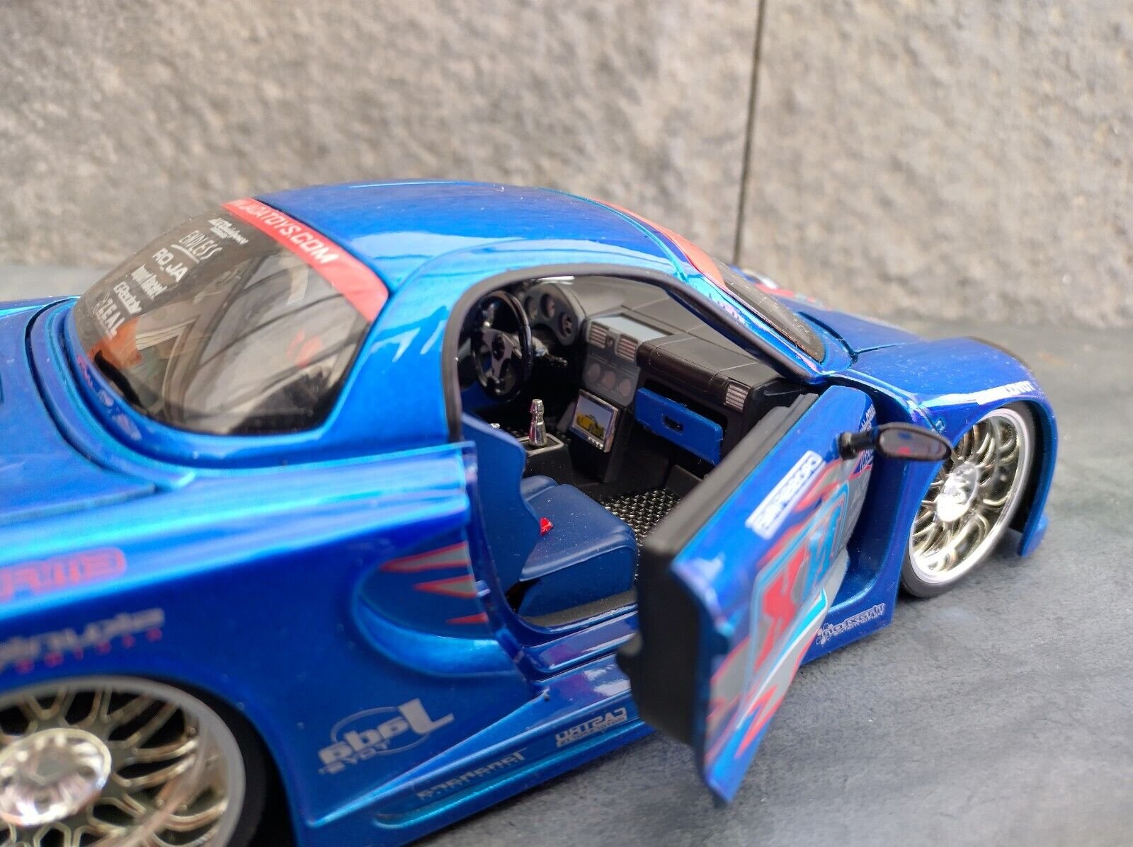 1:18 Jada Toys Toyota MR2 Spyder 1998 tuning RO_JA - Afbeelding 6