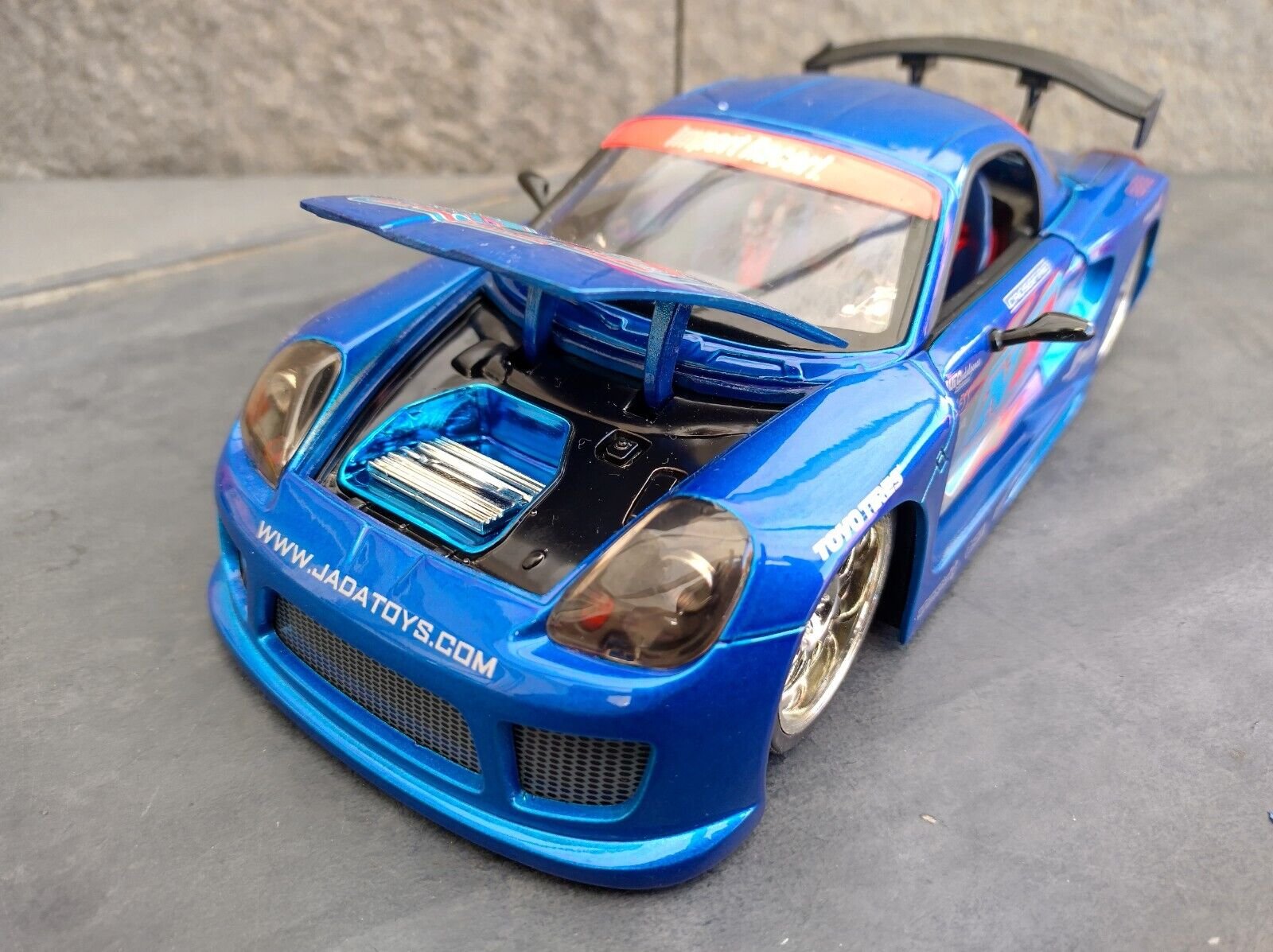 1:18 Jada Toys Toyota MR2 Spyder 1998 tuning RO_JA - Afbeelding 7