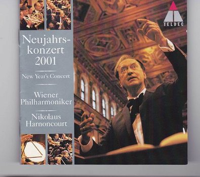 Nikolaus Harnoncourt - Wiener Philharmoniker – Neujahrskonzert 2001 • New Year's Concert (2 CD) - 0