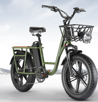 FIIDO T1 Cargo Electric Bike F Tires 750W 50Km/h 150KM Range - 0