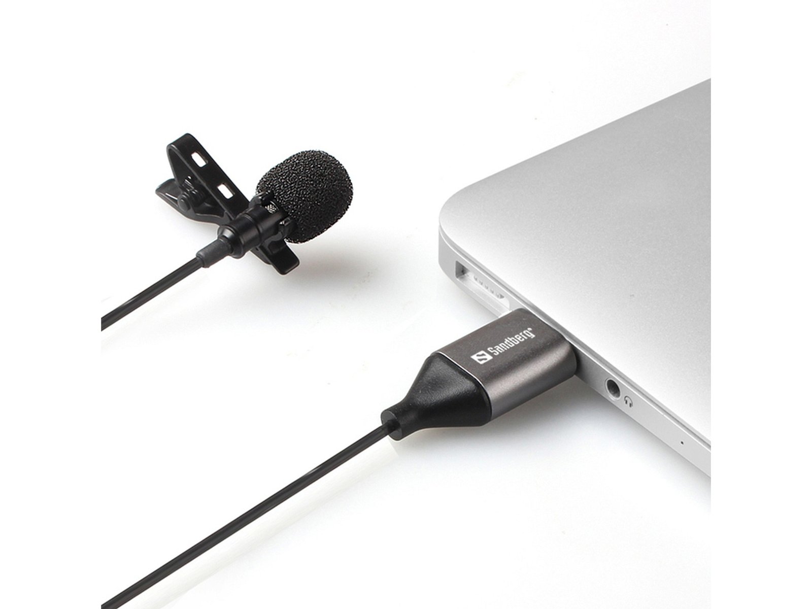 Streamer USB Clip Microphone kleine discrete microfoon - Afbeelding 4
