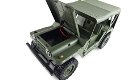 U.S. MS151 jeep militaire terreinwagen 1:14 4WD RTR, leger groen - 5 - Thumbnail