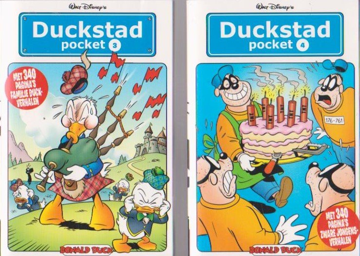 Donald Duck Duckstad Pocket 1 t/m 11 compleet - Afbeelding 2