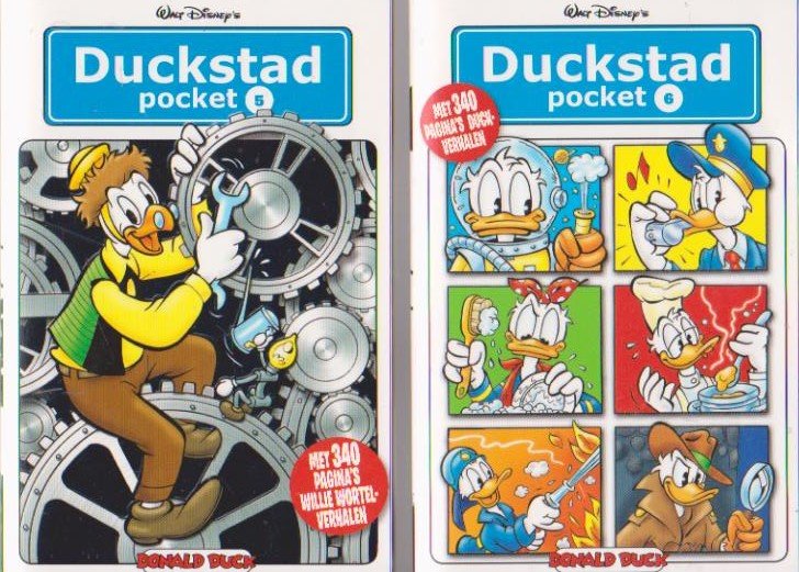 Donald Duck Duckstad Pocket 1 t/m 11 compleet - Afbeelding 3