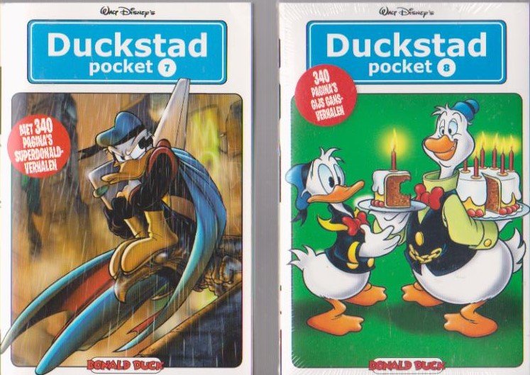 Donald Duck Duckstad Pocket 1 t/m 11 compleet - Afbeelding 4
