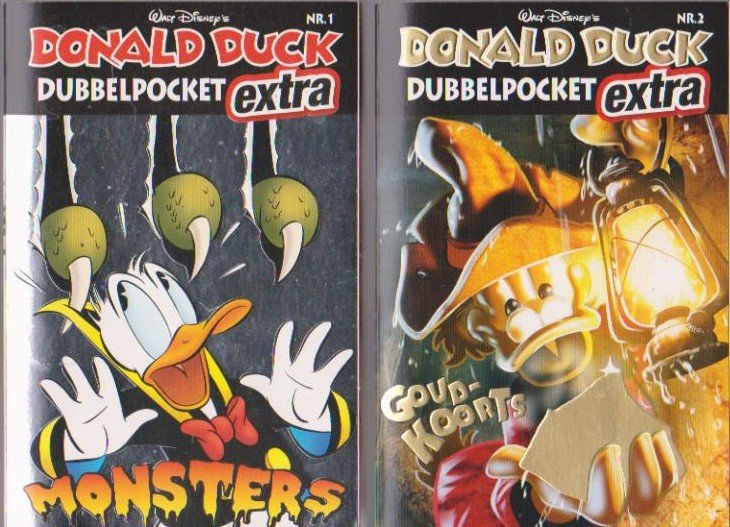 Donald Duck dubbelpockets Extra / Thema 1 t/m 25 compleet - nr. 1