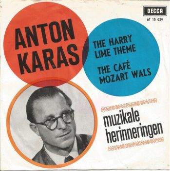 Anton Karas – The Harry Lime Theme / The Café Wals (1964) - 0