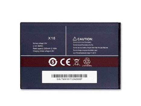 X18 batería móvil interna CUBOT Smartphone - 0