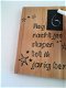 Decoratie tekstbord (hout) thema Aftellen naar een verjaardag - 3 - Thumbnail