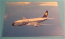 Kaart vliegtuig Lufthansa B737 city jet(nr.2) - 0 - Thumbnail