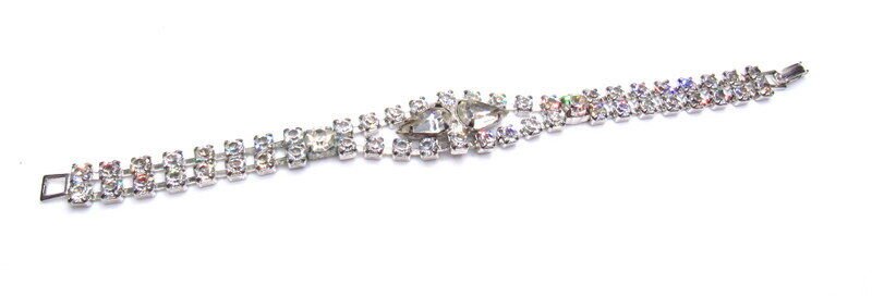 Vintage strassarmband - Afbeelding 2