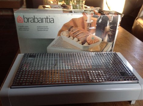 Brabantia rechaud warmhouder - 2 pits met afdekkapjes - 0