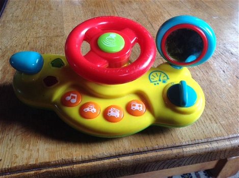 baby- speelstuur van Playgo - met leuke geluiden. - 0