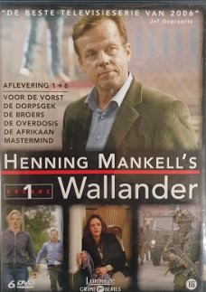 Henning Mankell's  Wallander - Volume 01  (6 DVD)
