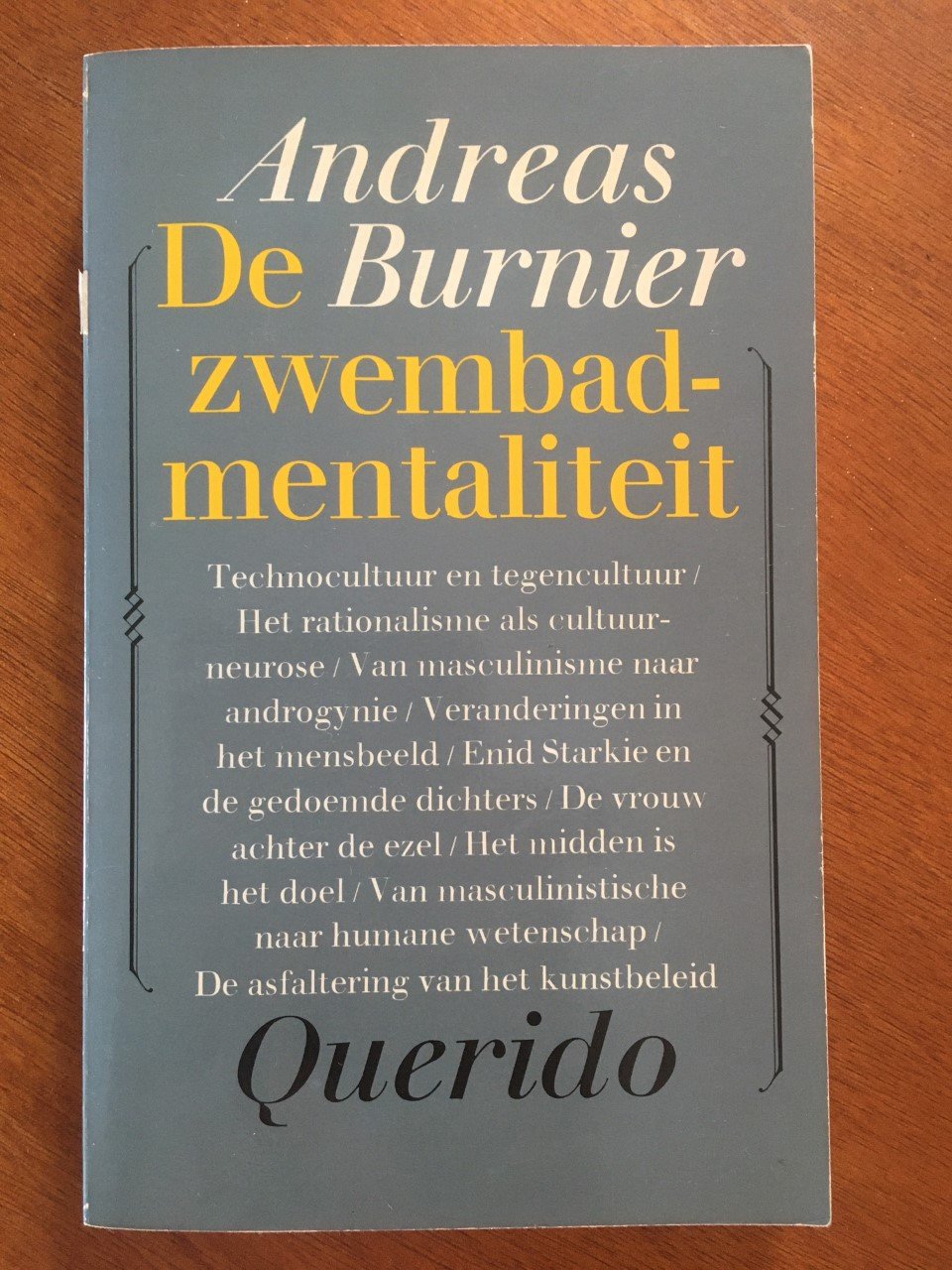 De zwembadmentaliteit - Andreas Burnier - nr. 1