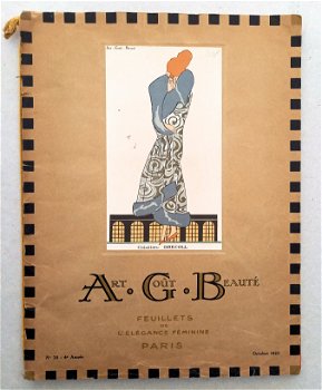 AGB Art Gout Beauté Octobre 1923 #38 Art Deco Mode - 0