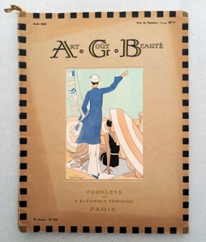 AGB Art Gout Beauté Octobre 1929 #108 Art Deco Mode - 0