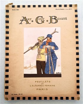 AGB Art Gout Beauté Janvier 1930 #113 Art Deco Mode - 0