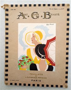 AGB Art Gout Beauté Octobre 1931 #131 Art Deco Mode