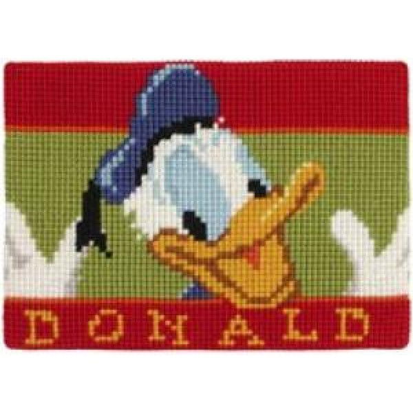 Borduurpakket Kussen DONALD DUCK NIEUW ! - nr. 1
