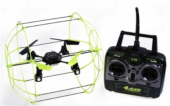 Quadcopter R800 Aerocraft 2.4 GHz 4-kanaals radio grafisch - 1