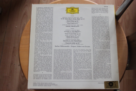 28c - lp - berliner philharmoniker - herbert von karajan - an der schonen blauen donau - dgg - Afbeelding 2