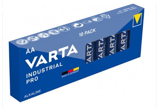 Varta AA Alkaline Industrial Pro batterij 1,5 Volt - 0