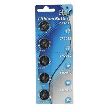CR2032 Lithium batterij 3V 200 mAh 5-blister - 0