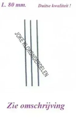 = Tamponstaal =3 stuks =417022
