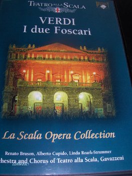 4 Opera's van Verdi-I due Foscari+I vespri Siciliani+La Forza del Destino+La Traviata. - 0