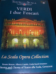 4 Opera's van Verdi-I due Foscari+I vespri Siciliani+La Forza del Destino+La Traviata.