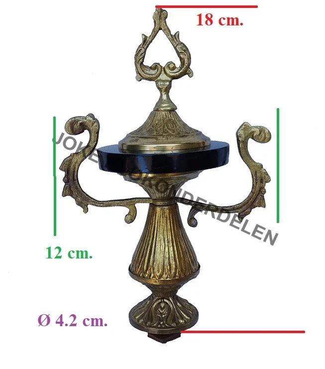 = Klokstel ornament = 47955 - Afbeelding 2