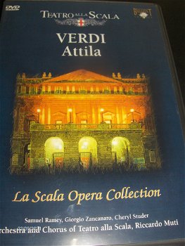 4 Verdi Opera's-Attila uit La Scala+Aida+Un Ballo in Maschera+La Traviata Glydebourne Festival. - 0